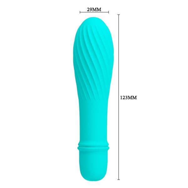 Vibromasseur waterproof Turquoise 